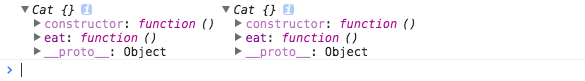 console.log(objCat.__proto__, Cat.prototype)